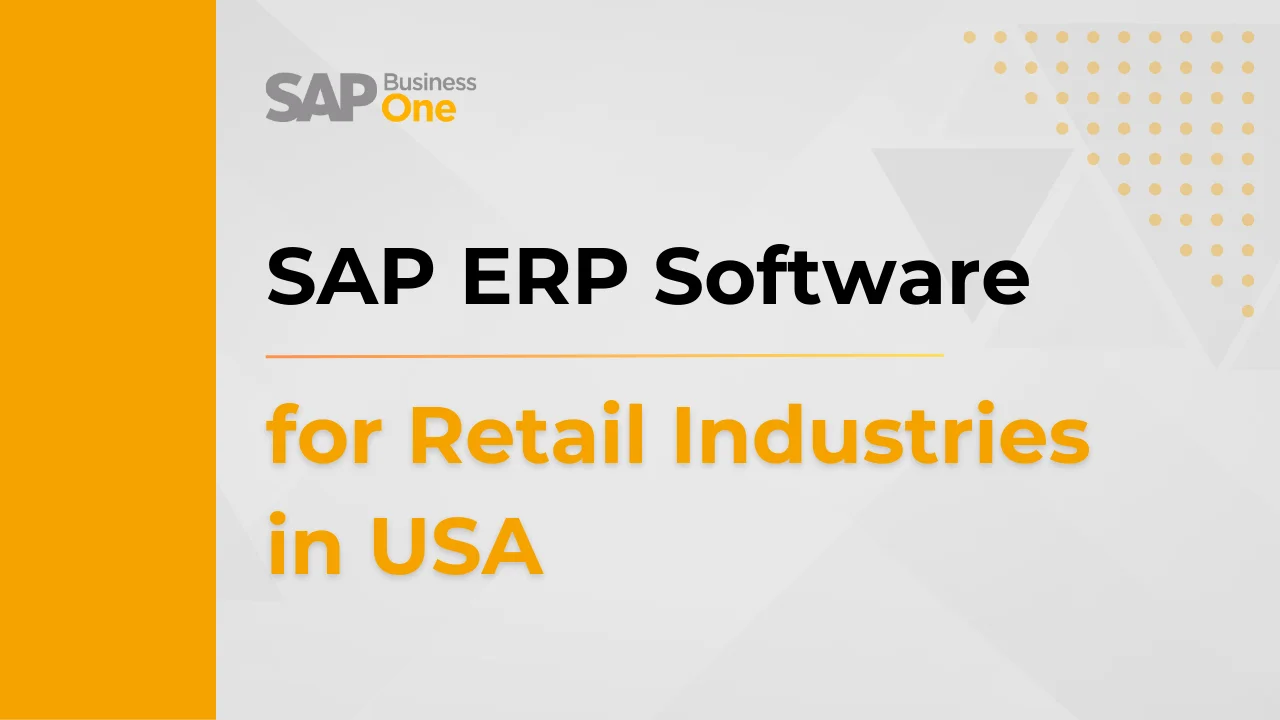 SAP ERP software for Retail Industry in USA